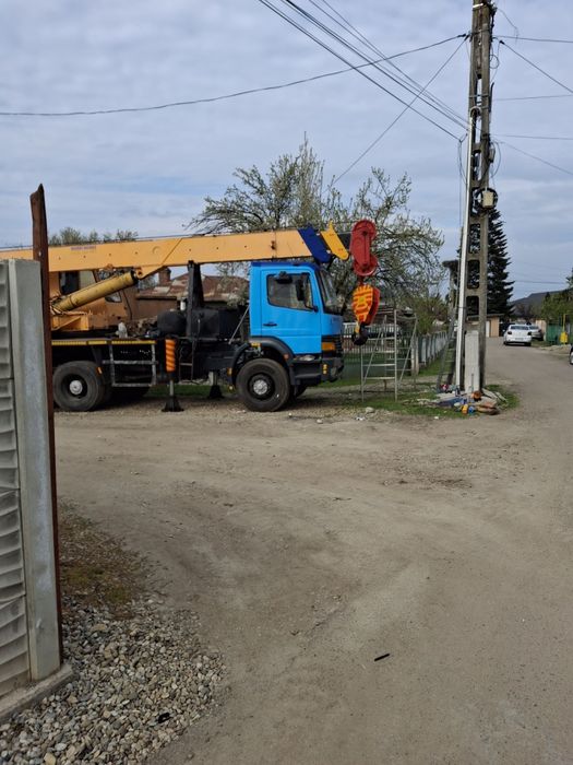 Vând automacara hidrom 18 tone. Mercedes  Atego