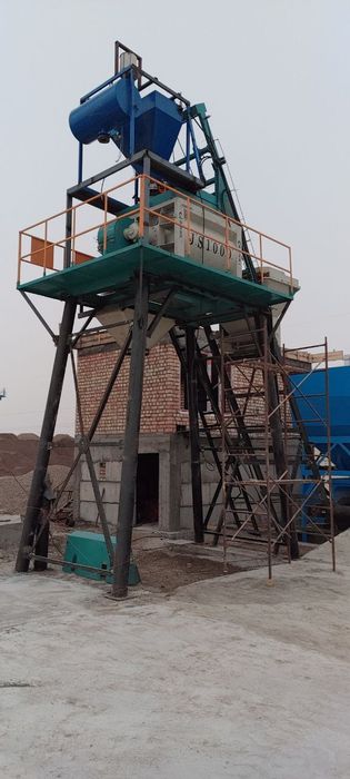 Бетон завод в Узбекистане  50 куб/час . 1 кублик. Бренд завод