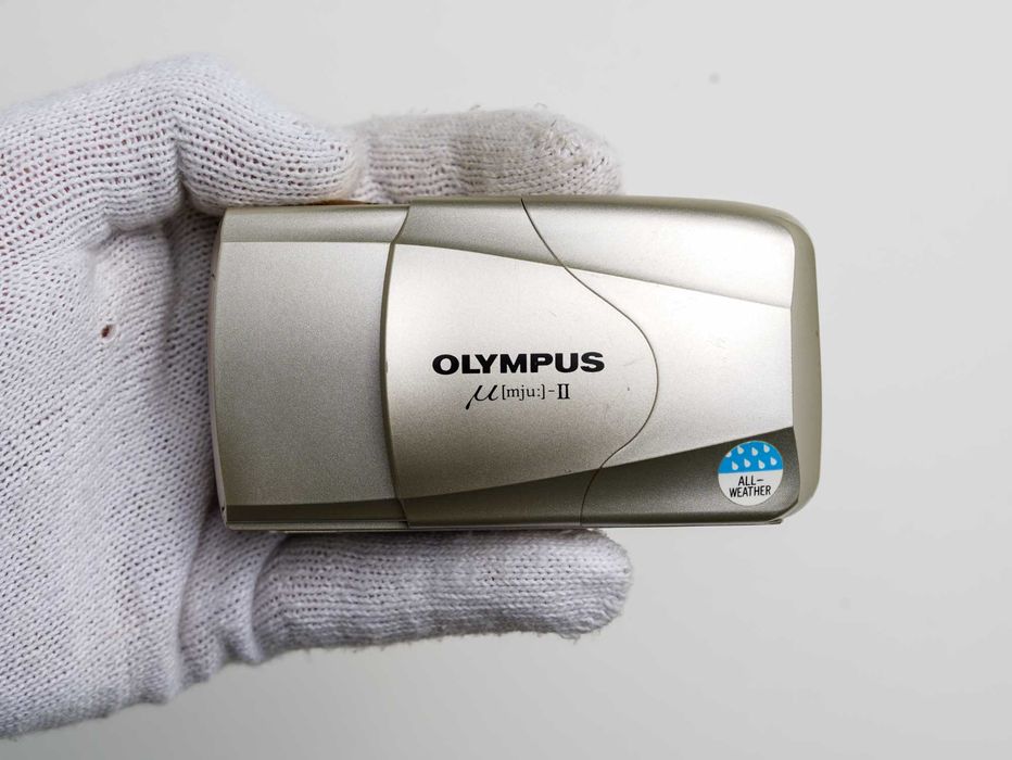 Olympus MJU II/2 Stylus Point and Shoot Film Camera