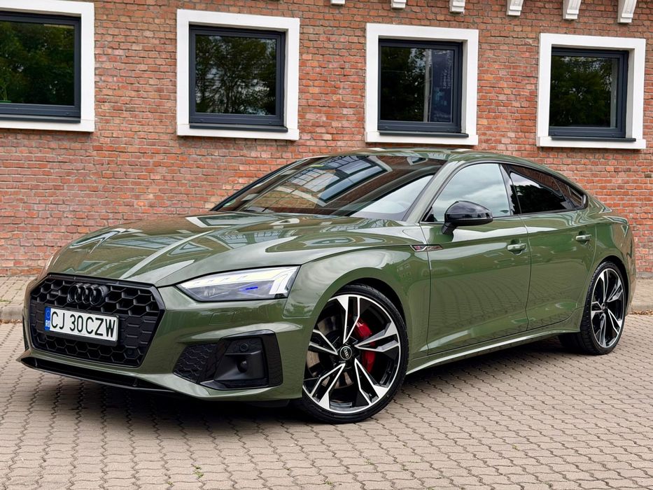 Audi A5 Sportback 3.0TDi, S Line, Mild Hybrid, Faruri Laser, Pachet RS5