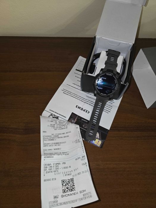 Часовник Garmin Instinct 3, AMMOLED, Rugged GPS Smartwatch