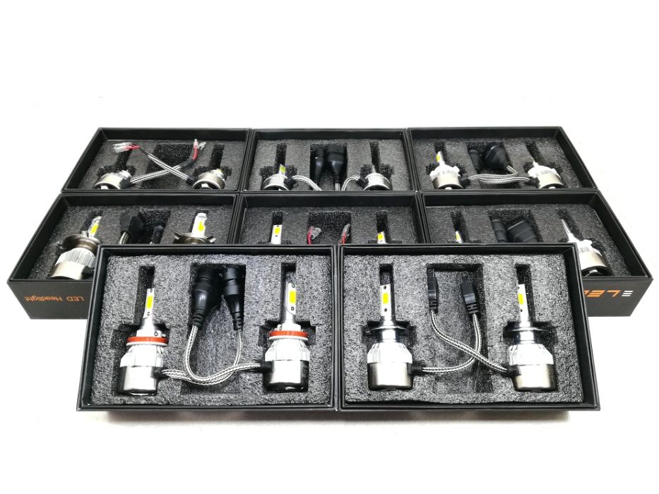 G9 Premium Becuri Led canbus auto, set H1 H3 H4 H7 H11 H27 HB3 HB4