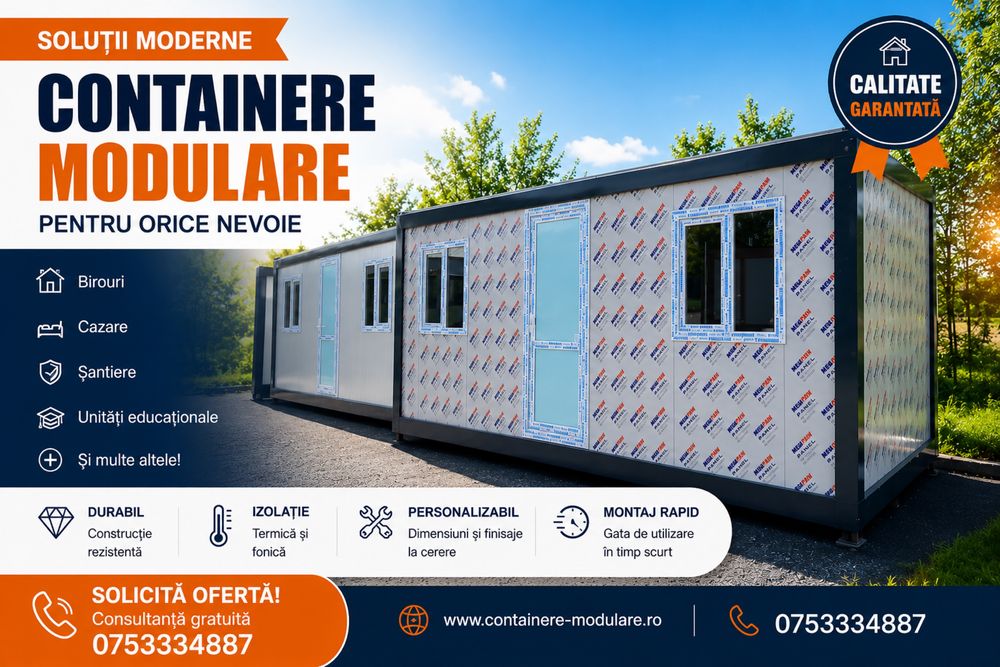 Producator Containere birou de santier vestiar sanitar Containere de locuit standard modular depozitare