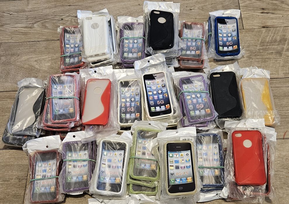 Lot set 50x Huse telefon model S-Line silicon Samsung Iphone Nokia HTC
