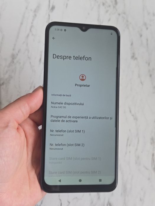 Vand/schimb Nokia G42 5G 128gb
