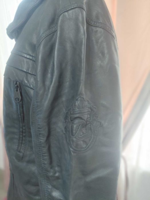 Ново мъжко кожено яке от естествена кожа