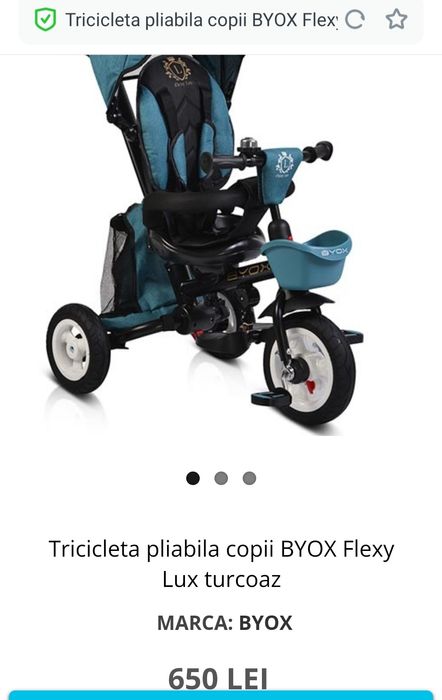 Tricicleta  Byox flexy lux