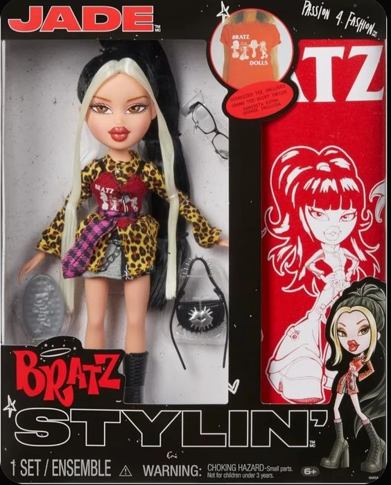 Bratz Кукла Братц Stylin' Jade Джейд с футболкой