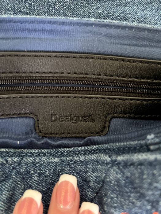 Деним дамска чанта Desigual