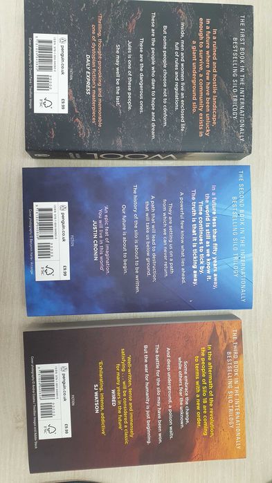 Книга Silo, все 3 части "Укрытие"