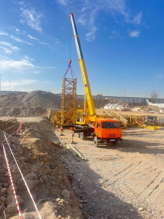 Автокран хизмати 25, 35, 50, 70 тонн