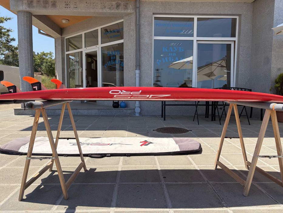 Карбонов Падъл Борд Сърф за вълни 425про / Full Carbon SUP Surf 425pro MadBox 8.6 foot