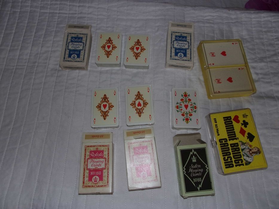 Carti de joc GDR si Cehoslovacia Noi Sigilate anii 80