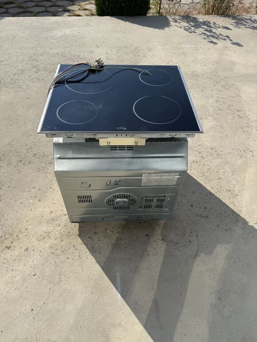 Фурна за вграждане с керамичен плот Whirlpool Инокс