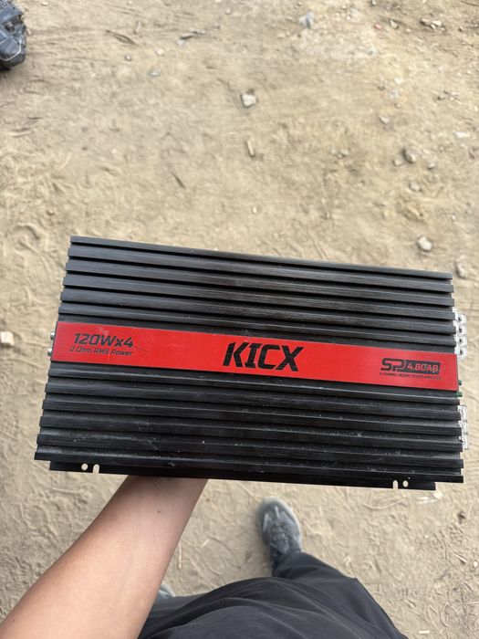 KICX 4 каналды усилитель, 1200 Вт