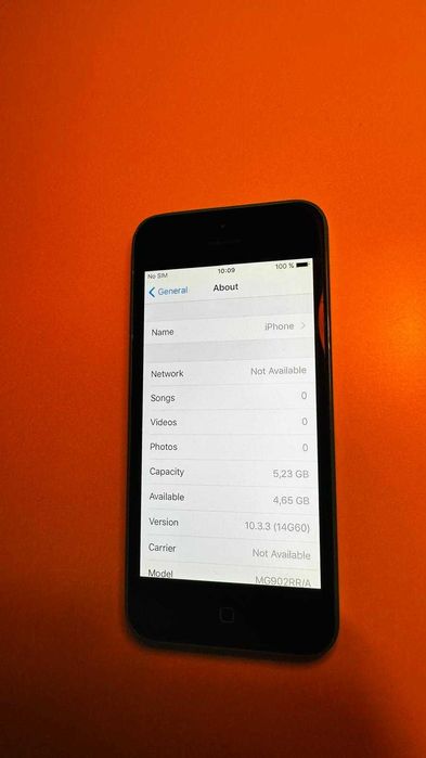 Vand Iphone 5C - Blue