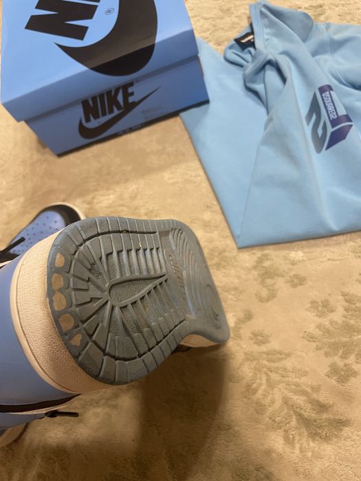 Jordan 1 UNC Toe