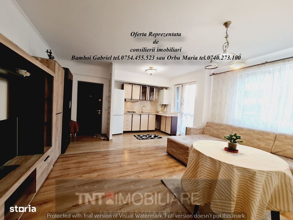 Apartament 2 camere de inchiriat Iasi bloc nou zona Pasarela Bucium