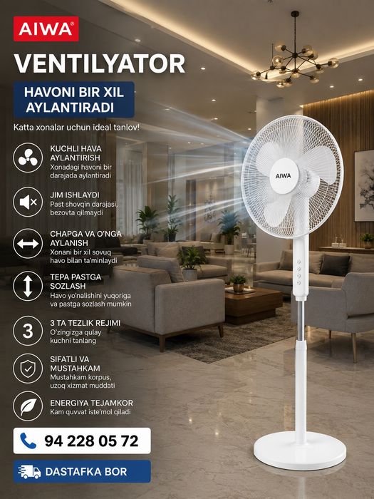 ventilyator 50 % sikitkada