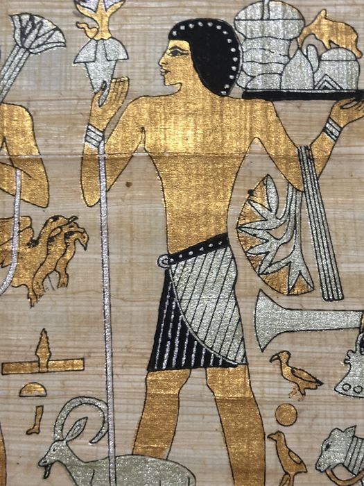 Бамбуковый папирус из Египта