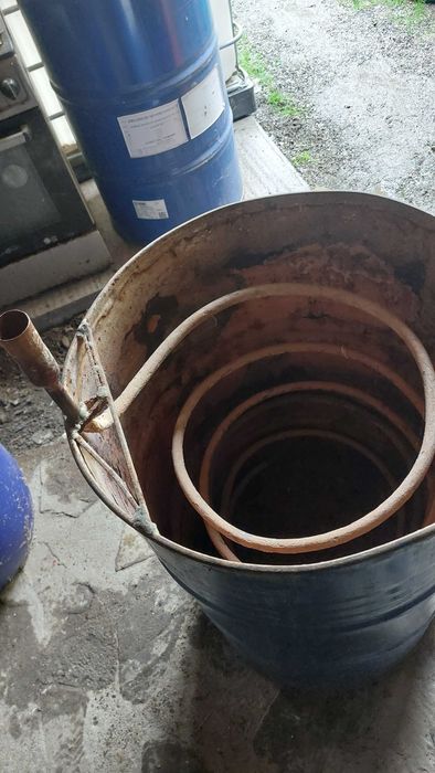 Butoi cu serpentina de cupru