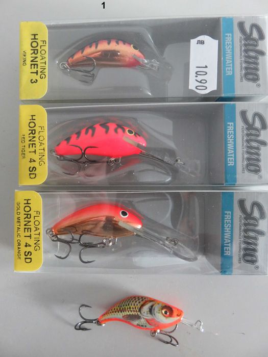 Воблери за пъстърва и кефал, малки силикони и тройки