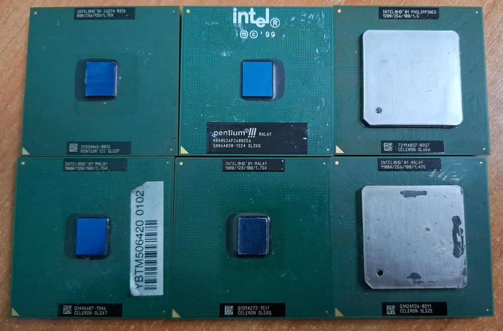 Продам ретро процессоры, платы