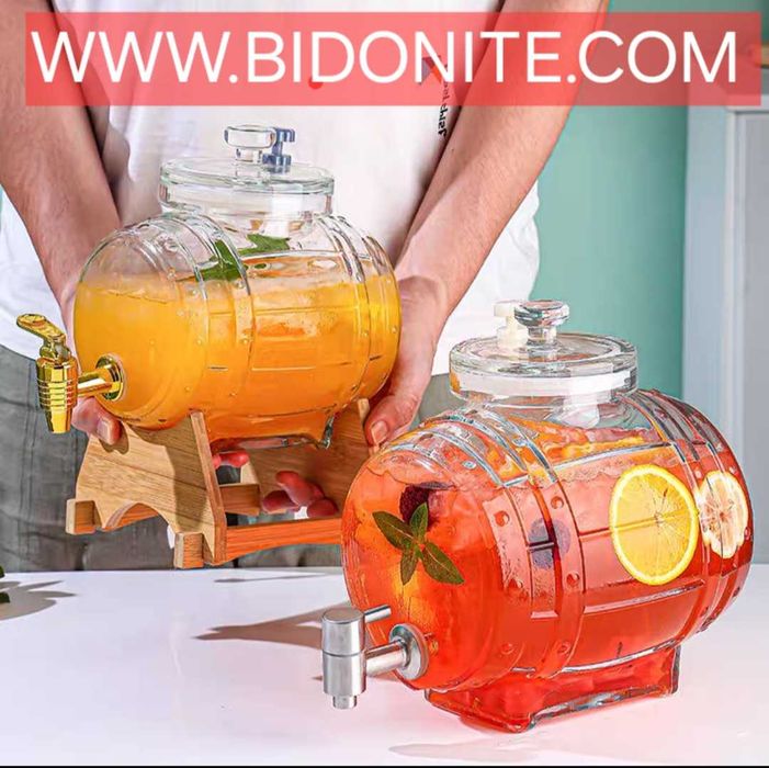 Стъклено буре 3 и 5 литра