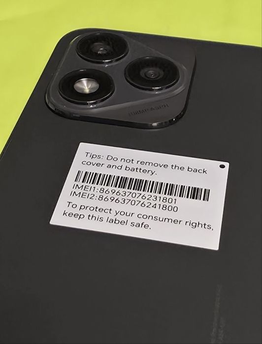 ЧИСТО НОВ 256GB Honor 400 LITE 5G Гаранция Yettel 2028г. Black | Черен