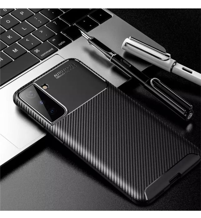 Husa Silicon Samsung S22/S23/S24/S25 Plus Ultra 0.3MM Carbon Hard Neag
