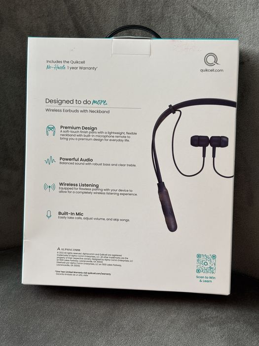 Wireless earphones QFit безжични слушалки