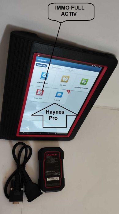 Kit Tester Auto Launch X431 Dbscar7 + Tableta Originala X431 10.1 inch