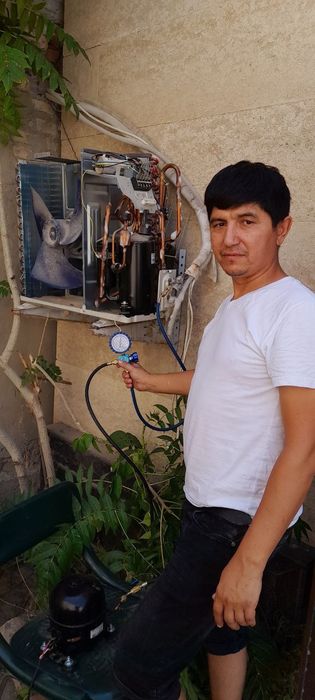 Ремонт и заправка  фриона очистка  любых кондиционеров