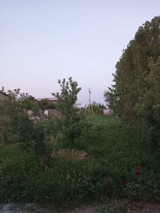 Yer sotiladi 10 sotix qizil chiziq yo'q  yer osti suvi shirin