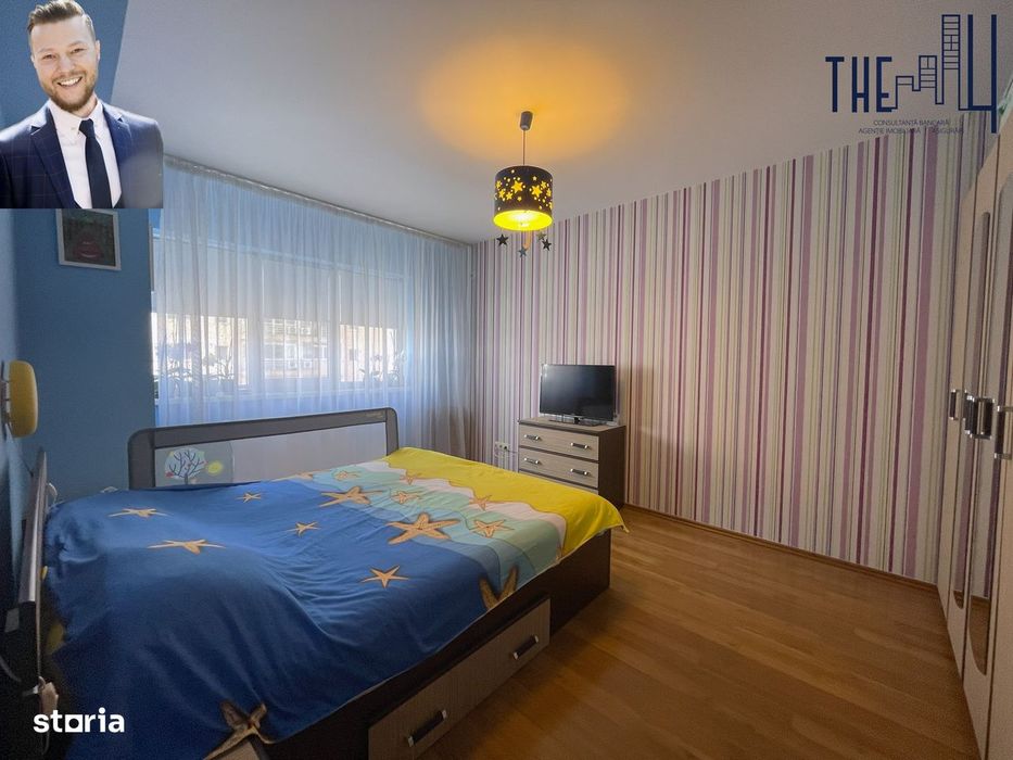 *2 Camere(67 mp) DECOMANDAT + Parcare *Mobilat si Utilat *Confort City
