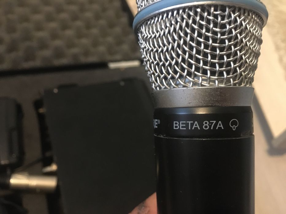 Sistem wireless Shure ULXP4 + Beta 87A  + Lavaliera – profesional