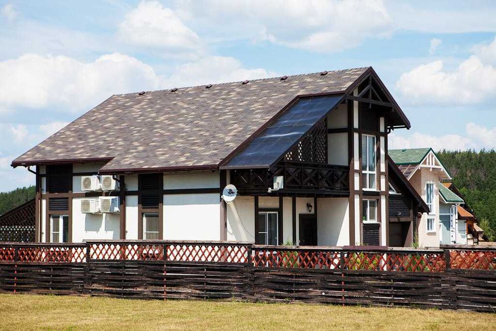 Кровля АНДУЛИН Гибкая черепица ТехноНиколь Катепал крыша