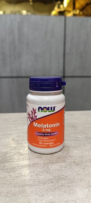 Now melatonin 3 mg 90 lozenges