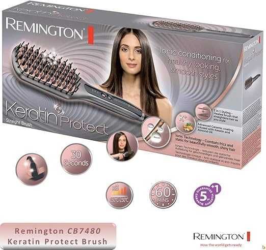 Електрическа четка за коса Remington Keratin Protect CB7480  230°C