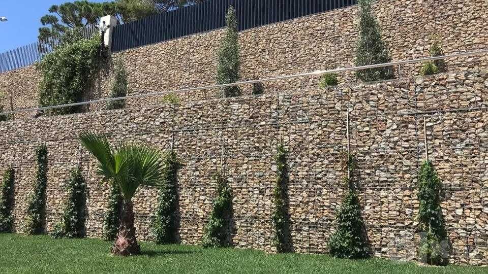 Listavoy Gabion Листавой Габион Оцинковка сетка габион