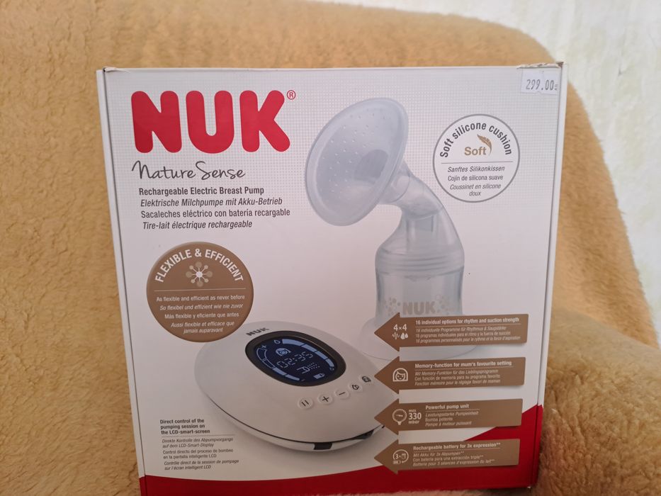 Nuk Електрическа помпа за кърма e-Table Nature Sense