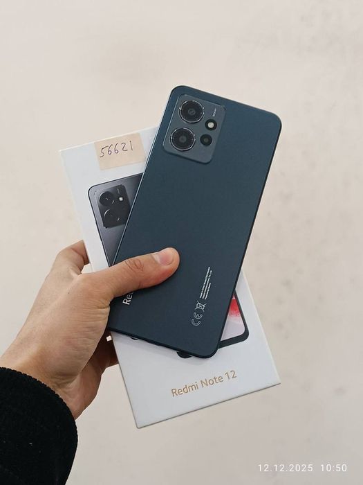 Redmi Note 12 yangidek karobka dokumenti bor