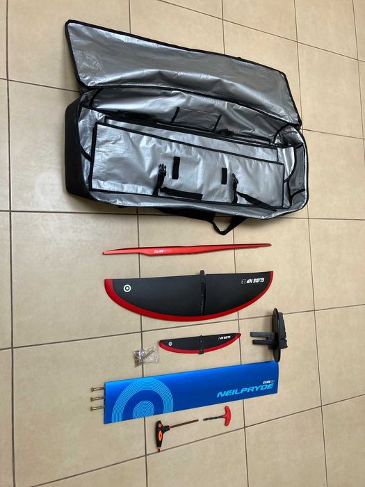 Placa si foil windsurfing Naish sau foil Neil Pryde