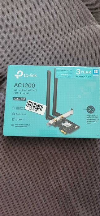 Adaptor Wi-Fi Bluetooth 4.2 AC1200