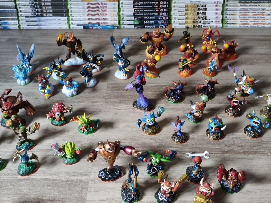 Lot figurine 5 buc.minim Skylanders Xbox360/Xbox one/ps3/ps4/wii-U