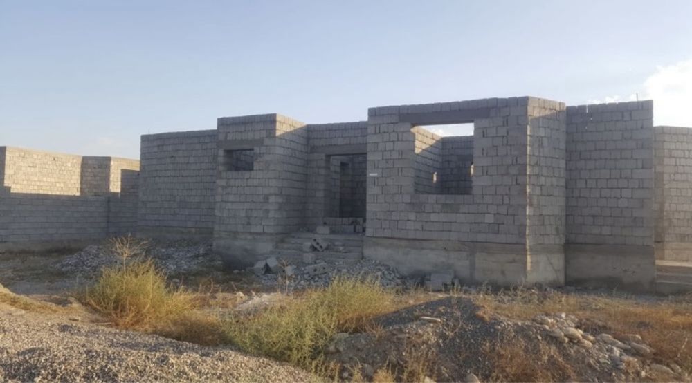 Продается недостроенный дом Туркестан