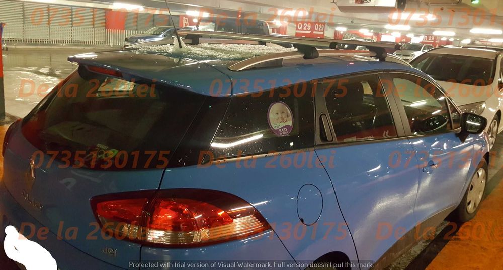 Bare transversale portbagaj RENAULT Kadjar Megane Laguna Clio Talisman