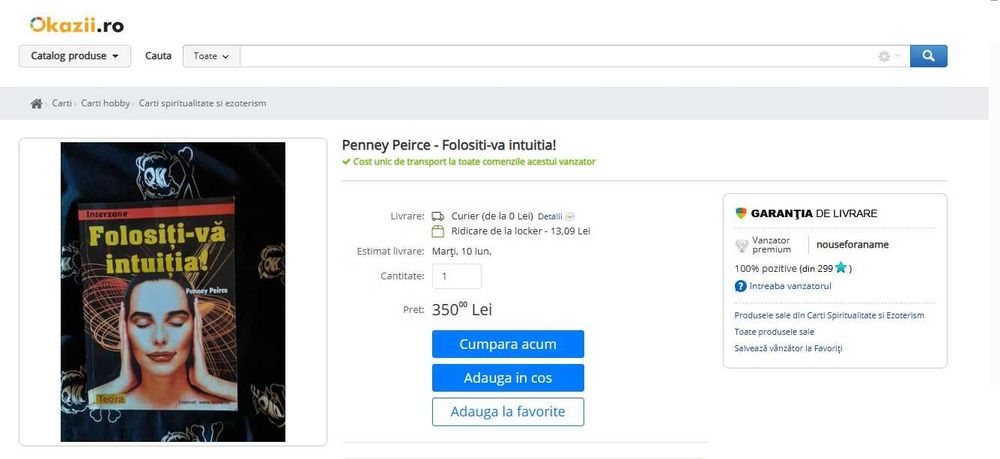 RARA, Penney Peirce - Folositi-va intuitia 2000