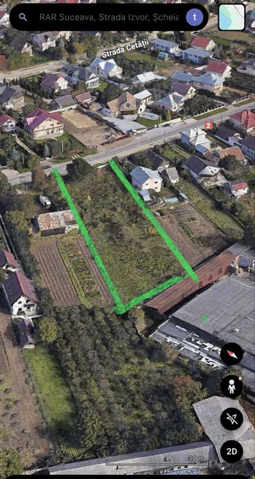 De inchiriat teren 3100 mp - Șcheia Suceava