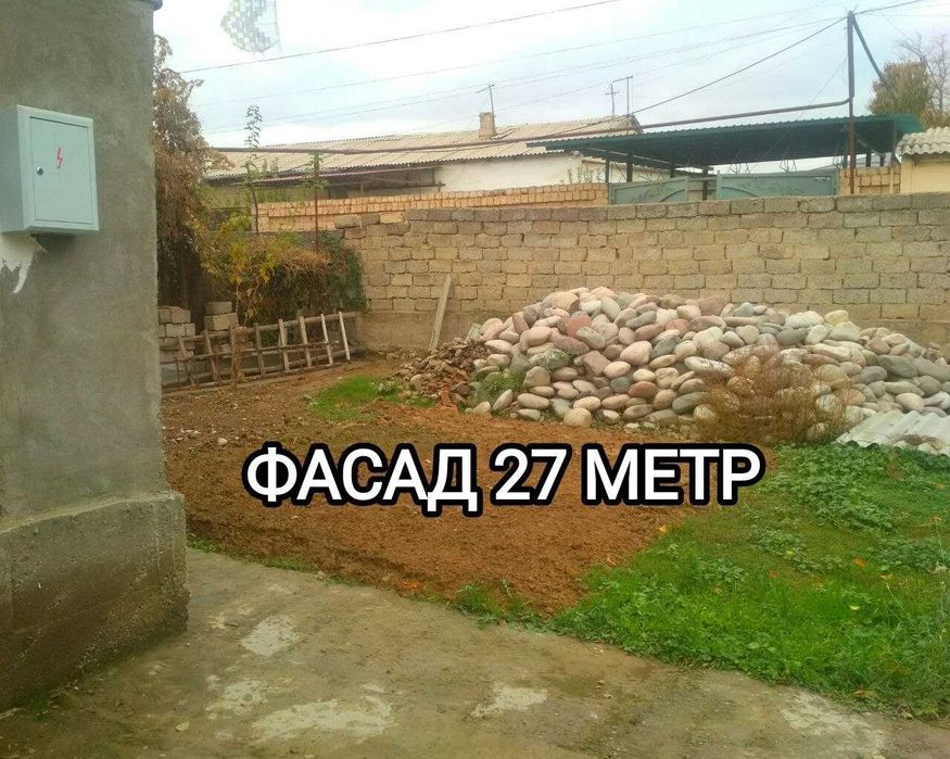 Участок 4 сотки КТО ХОЧЕТ СТРОИТЬ САМ Фасад 25 м. Кибрай  п.  2-линия